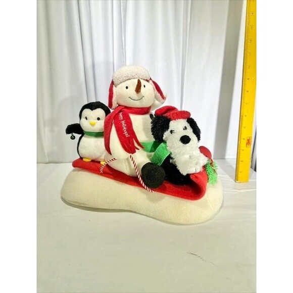 Vintage Hallmark Christmas Animated Musical Sleigh Ride